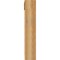 Ekena Millwork Funston Slat Rough Sawn Bracket w/ Offset Brace, Western Red Cedar, 6"W x 20"D x 32"H BKT0604X20X32FST06RWR - alternate 3